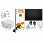 Potinkinis WC komplektas WERIT 174-91102500-00 + 100614+1703-458