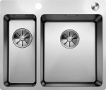 Nerūdijančio plieno plautuvė Blanco ANDANO 340/180-IF/A 525247 (su ekscentriniu ventiliu)