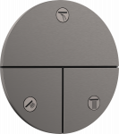 Potinkinis 3-jų krypčių perjungėjas Hansgrohe ShowerSelect Comfort S, 15558340, &scaron;lifuoto juodo chromo