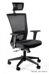 Biuro kėdė Unique ERGONIC, 1506H, juoda