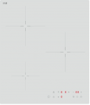 45cm pločio įmontuojama indukcinė kaitlentė Schlosser BF571-34 BWH