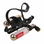 ZEFAL TRI W PULSE Z2 & Z2i dvigubas gertuvės dėklas, juoda