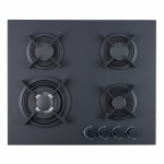 Įmontuojama dujinė kaitlentė Schlosser PGH604FFD MATT BLACK