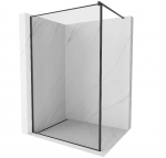 Du&scaron;o sienelė Mexen Kioto Walk-in 100 x 200 cm, juodas rėmas 8 mm, juoda - 800-100-101-70-70