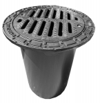 Dangtis ketaus apv.425 su grotelėmis RCP D-40T/TL-400