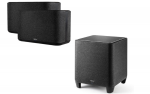 Garso sistema Denon 2x HOME 350 + SUBWOOFER, DENONHOME350BKE2+DENONHOMESUBBKE2