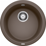 Apvali virtuvinė plautuvė Blanco RONDO 515028, kavos