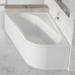 Asimetrinė vonia Ravak Chrome CA31000000, 170X105 L