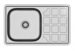 Nerūdijančio plieno plautuvė Quadron LOUIS 111 HD111LEN7848, linen