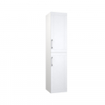 Ūkinė pakabinama spintelė SERENA RETRO 35 cm blizgiai balta, su aksesuarų dėklu, 13312114