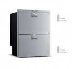 Įmontuojamas dviejų stalčių &scaron;aldytuvas Vitrifrigo DW180 OCX2 RFX (valtims, jachtoms)