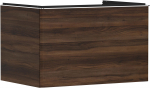 Vonios spintelė Hansgrohe Xelu Q 54057000, tamsiai ruda, rankenos apdaila chromas