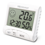 Drėgmės matuoklis termometras Medisana HG 100