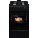 Dujinė viryklė su elektrine orkaite Electrolux 600 serija, SteamBake, LKK560010K