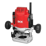 Elektrinės frezavimo staklės 2000W, KMR06-12, DCK