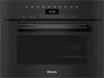 Įmontuojama garinė orkaitė Miele DGC 7440 obsidiano juodumo, 11106970