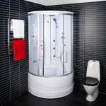 Du&scaron;o kabina ketursienė masažinė DUSCHY 6025