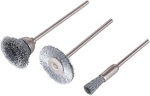 Miniatiūrinių &scaron;epečių rinkinys grąžtui 3vnt, 2,3mm kotelis