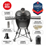 Kamado kepsninė GET RED 24" (60 CM)
