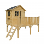 Medinis vaikų žaidimų namelis "Didysis Žiogelis"