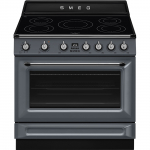 Indukcinė viryklė su elektrine orkaite Smeg TR90IMGR
