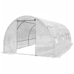 &Scaron;iltnamis su armuota plėvele, 9 m2, 2x4,5 m, baltas