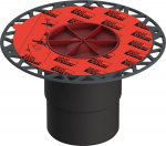 Trapas Tece TECEdrainpoint S DN 100 vertikalus su universaliu flan&scaron;u &bdquo;Seal System&ldquo; 3607600