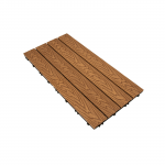 Lauko grindų danga, tikmedžio ruda, 30 x 60 x 2 cm, 1 vnt