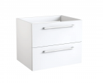 Spintelė po stalvir&scaron;iu Kame Gama, BUC/6-3DR/D1, 60 cm, Blizgi balta