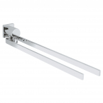 Dvigubas rank&scaron;luosčio laikiklis Grohe Allure 40342000, chromo