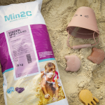 Smėlis vaikų smėliadėžėms, 25kg