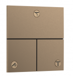 Potinkinis 3-jų krypčių perjungėjas Hansgrohe ShowerSelect Comfort E, 15573140, &scaron;lifuotos bronzos