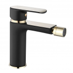 Bidė mai&scaron;ytuvas REA Bloom, Black/gold