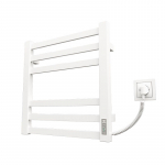 Elektrinis rank&scaron;luosčių džiovintuvas Kosser Gerda 500x500/6 ER, su laikmačiu, baltas (laidas de&scaron;inėje)