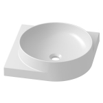 Praustuvas Ravak Yard 450 C XJX01245000, baltas