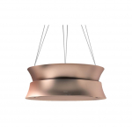 Erdvinis kabinamas ant troselių gartraukis FALMEC Dama, 60 cm, 600 m3/h, vario spalva