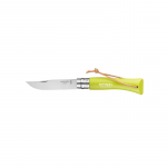 Ki&scaron;eninis peilis Opinel Trekking Nr.7 nerūdijančio plieno a&scaron;menimis ir geltona rankena
