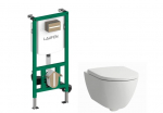 Potinkinis WC komplektas Laufen PRO X EasyFit 3.0(82086)+dangtis softclose (891863) +rėmas INEO (920115)