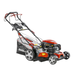 Benzininė vejapjovė DEDRA DED8724-46LSE, Loncin 166cc, 46 cm
