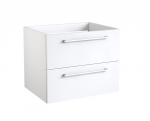 Spintelė po stalvir&scaron;iu Kame Gama, BUC/6-3DR/D2, 60 cm, Matinė balta