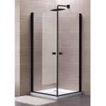 Du&scaron;o kabina MESINA Black DD 80x90