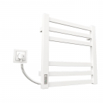 Elektrinis rank&scaron;luosčių džiovintuvas Kosser Gerda 500x500/6 EL, su laikmačiu, baltas (laidas kairėje)