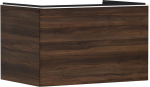 Vonios spintelė Hansgrohe Xelu Q 54057700, tamsiai ruda, rankenos apdaila matinė balta