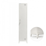 Metalinė persirengimo spintelė vienvietė su pertvara Rehalt Systems 1940 x 400 x 500 su reguliuojamomis kojelėmis