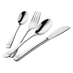 Stalo įrankių rinkinys vaikams AMEFA Teddy Bear, 4 dalys