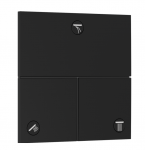 Potinkinis 3-jų krypčių perjungėjas Hansgrohe ShowerSelect Comfort E, 15573670, juodas matinis