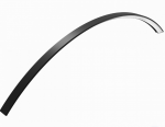 &Scaron;viestuvas apvaliam veidrodžiui Raguvos Baldai MOON LED, juodas, 100 cm, 01520-100B
