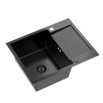 Virtuvės plautuvė Quadron LUKE 116, ZH6048PVDBLM