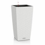 Vazonas su savaiminio drėkinimo sistema LECHUZA Cubico Cottage 30 White, 15226