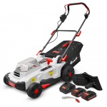 Akumuliatorinė vejapjovė Elem Garden Technic, 40 V (2 x 20 V)